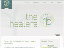 Tablet Screenshot of healingwithdrcraig.com